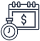 Time and Money Icon